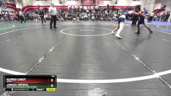 113 lbs Cons. Round 4 - Joshua Ortega, Kathleen MacDonald High School vs Alfred Cabot, Aptos