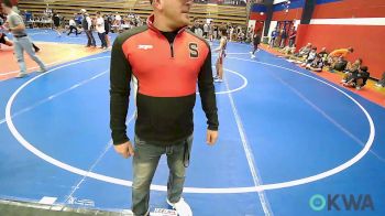 90 lbs Consolation - Clinton Carter, Heat vs Porter Chaney, Vinita Kids Wrestling