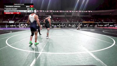 184 lbs Round Of 16 - Maximus Zamora, Menlo vs Jacob Halsey, Michigan State