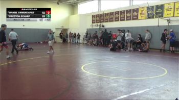 165 lbs Semifinal - Preston Scharf, Cuesta College vs Daniel Armendarez, Fresno City College