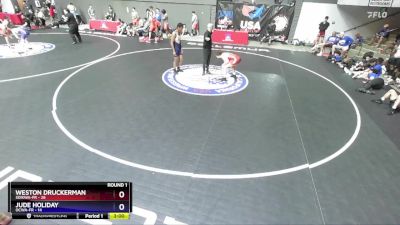 157 lbs Round 1 (16 Team) - Weston Druckerman, SDIKWA-FR vs Jude Holiday, OCWA-FR