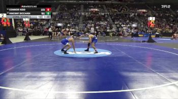 133 lbs Cons. Round 4 - Connor Kidd, Luther vs Vincent Ziccardi, Wash. & Lee