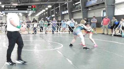 132 lbs Rr Rnd 1 - Tatum Millet, CKWA - HSG vs Ava Cleveland, Nebraska Blue - HSG
