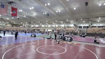 110 lbs Cons. Round 2 - Ryder McCullough, Williamson County Wrestling Cl vs Teo Triano, AAWC