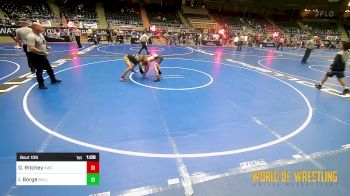 115 lbs Semifinal - David Ritchey, Keystone Wrestling Club vs Israel Borge, BullTrained