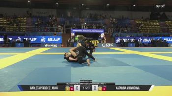 Carlota Prendes Larios vs Katarína Vojvodová 2026 IBJJF European NoGi