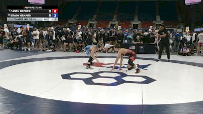 106 lbs Champ. Rd Of 16 - Casen Becker, Colorado vs Brady Genard, Pennsylvania