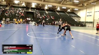 144 lbs Placement Matches (16 Team) - Zaden Ruffcorn, Gretna East vs Jaxon Graham, Amherst