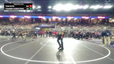 215 1A Quarterfinal - Lexander Coleman-Tunsil, Lakewood vs Kian Blyss, Hernando