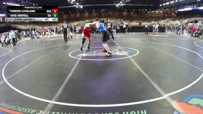215 lbs Cons. Round 6 - Jake Sentell, Nolensville High School vs Porter Loveland, Middleburg