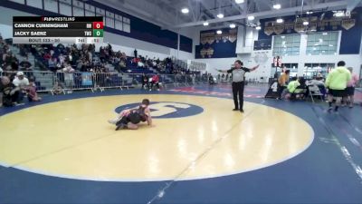 50 lbs Quarterfinal - Cannon Cunningham, Reign WC vs Jacky Saenz, Threshold Wrestling Club