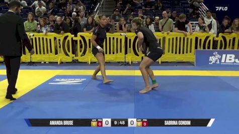 Sabrina Gondim vs Amanda Bruse 2025 Pan IBJJF Jiu-Jitsu No-Gi Championship