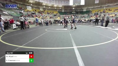 113 lbs 3rd Place - Mason Mizell, Greenwood Wrestling Academy vs Sawyer Freeman, Mountain Home Flyers Youth Wrestling Club