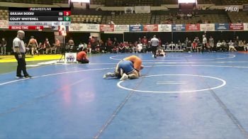 285 lbs Placement (16 Team) - Colby Whitehill, Glenville State University vs Giulian Bodiu, Findlay
