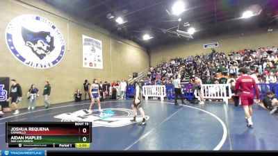 126 lbs Champ. Round 1 - Aidan Maples, San Luis Obispo vs Joshua Requena, Camarillo