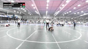 160 lbs Rr Rnd 2 - Jordan Jackson, The Asylum Red vs Coltan Jones, Broad Axe Wrestling Academy HS2