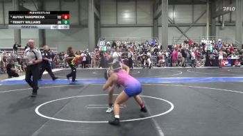 105 lbs Semifinal - Trinity Williams, Jaguar vs Aliyah Tangpricha, Topeka Blue Thunder