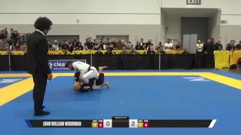 Hiago George Santos Silva vs John William Woodman 2025 World Master IBJJF Jiu-Jitsu Championship