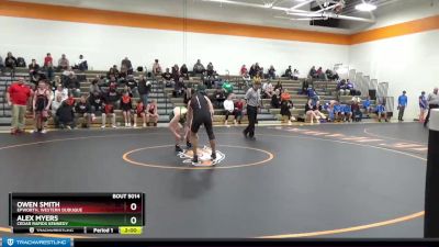 JV Boys-11 lbs Round 1 - Owen Smith, Epworth, Western Dubuque vs Alex Myers, Cedar Rapids Kennedy