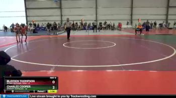 56 lbs Round 1 - Blayden Thompson, NCWAY National Team vs Charles Cooper, Dynasty Ruthless