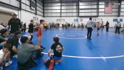 70 lbs Round 3 (3 Team) - Bryce Krisher, BLACKHAWK WRESTLING CLUB vs Leo Crump, GREAT NECK WRESTLING CLUB GREEN