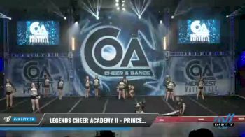 Legends Cheer Academy II - Princess Platinum Spades [2021 L3 Senior - Small Day 1] 2021 COA: Midwest National Championship