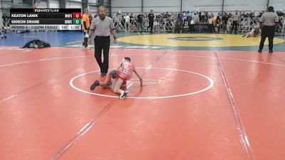 60 lbs Round 4 - 1:30pm Friday - Keaton Lanik, Minnesota Funky Singlets vs Gideon Drane, Great Neck W.C.