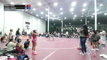 70 lbs Rr Rnd 8 - Paisley Moua, Kraken Black - Girls vs Aubrey Krantz, Kraken Blue - Girls