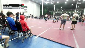 128 lbs Rr Rnd 3 - CJ Caines, Mat Assassins Black - HSC vs Marcos Asan, Carpe Diem - HSC