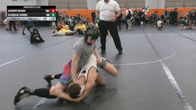 100 lbs Round 3 (6 Team) - Aaron Munn, Pursuit WC vs Charlie Jones, Meridian Maniacs