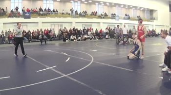 133 lbs Semifinal - Ty Daugherty, John Carroll vs James Day, Wabash