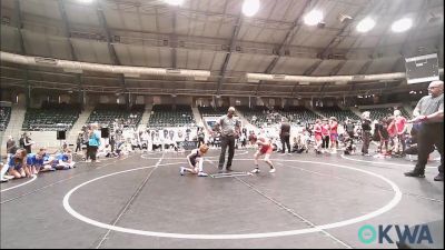 65 lbs Rr Rnd 2 - Henry Ryan, Raw Wrestling Club vs Creed Williams, Harrah Little League Wrestling