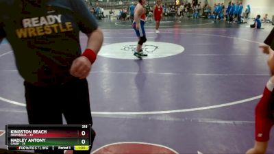215 lbs Finals (8 Team) - Hadley Antony, Canby vs Kingston Beach, Centennial