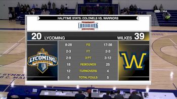 Replay: Lycoming vs Wilkes | Jan 24 @ 7 PM