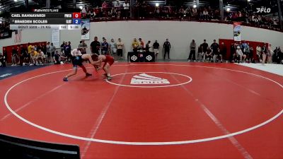 74 kg Champ. Round 2 - Cael Rahnavardi, Panther Wrestling Club RTC vs Braeden Scoles, Illinois RTC