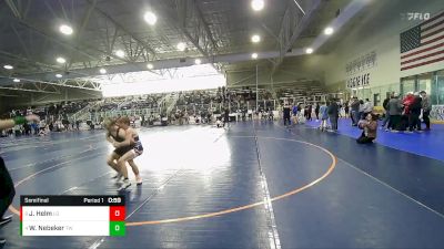 107 lbs Semifinal - Jaxson Helm, Logan Grizz vs Weston Nebeker, TW Wrestling