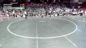 175 lbs D1/d2/d3 Finals (sat 3:00 P.m.) - Wyatt Bieber, Coleman vs Griffin Marko, Saint Croix Falls