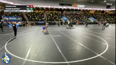 132 lbs Champ. Round 2 - Mason Glotfelty, Decorah vs Mason Avila, Decorah