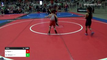 46 lbs Consi Of 8 #1 - Isaiah Lee, North Mabee Team Stampede vs Cooper PULLIAM, Skiatook Wrestling Club