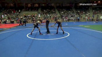 67 lbs Semifinal - Luke Wagnon, Broken Arrow Wrestling Club vs Hudson Moseley, RAW