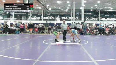 83 lbs Rr Rnd 2 - Charlie LoBello, Shore Thing WC - MS vs Jackston Barnhart, Dueling Bandits - MS