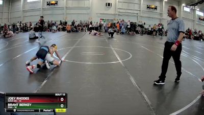 68 lbs Round 4 (8 Team) - Joey Rhodes, NOVA WC vs Brant Berkey, DWA