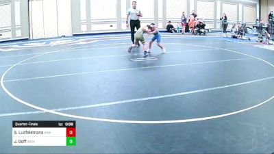 Quarterfinal - Shannon Luafalemana, Ainapaa Wrestling Team vs James Goff, SoCal Hammers