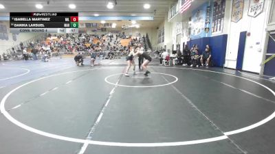 135 lbs Cons. Round 4 - Danika Larsuel, Marina vs Isabella Martinez, Millikan