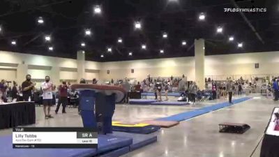 Lilly Tubbs - Vault, AcroTex Gym #701 - 2021 USA Gymnastics Development Program National Championships