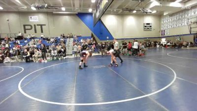 150 lbs Champ. Round 2 - Oliver Goebel, American Fork Jr High vs Brody Taylor, Team Prestige Wrestling