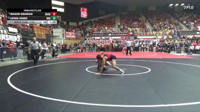 175 lbs Quarterfinal - Leven Jones, Rose Hill vs Mason Obanion, Columbus Hs