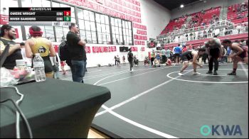 132-146 lbs Rr Rnd 1 - Kenzi Coker, Yukon Wrestling Academy vs Joslyn Cheney, Blackwell Wrestling Club