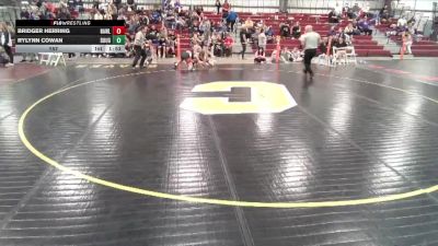 157 lbs Round 4 (16 Team) - Rylynn Cowan, Douglas vs Bridger Herring, Rawlins