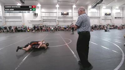 76 lbs Round 6 (8 Team) - Caiden Whitmore, Wrecking Crew Black vs Alex Judd, Dayton Bandits